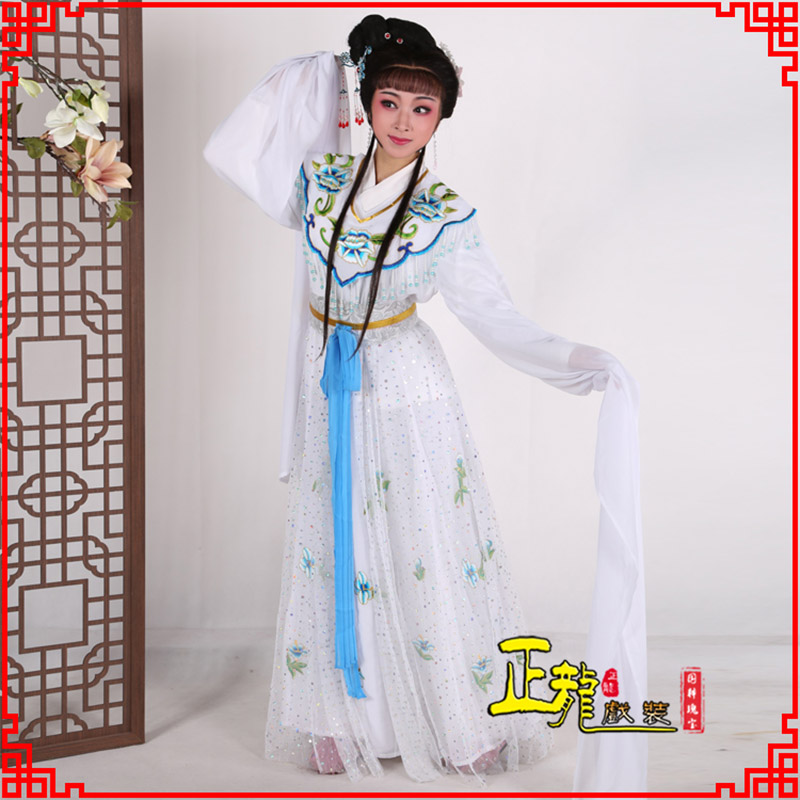 紫金花旦小姐小旦戏剧古装仙女新款连衣裙