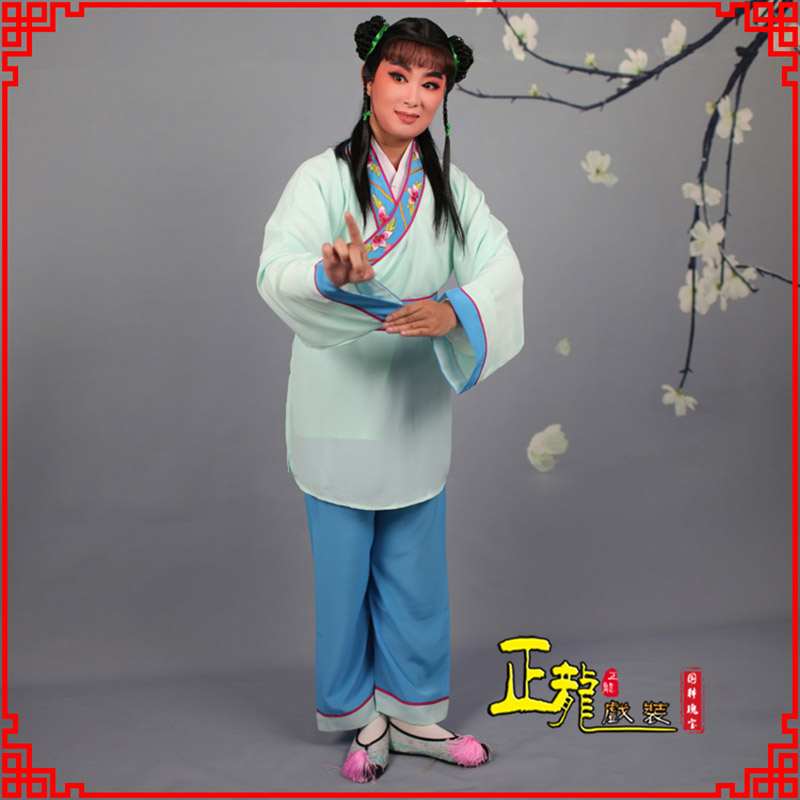 紫金歌仔戏童生小孩影视银心四九服 书童衣