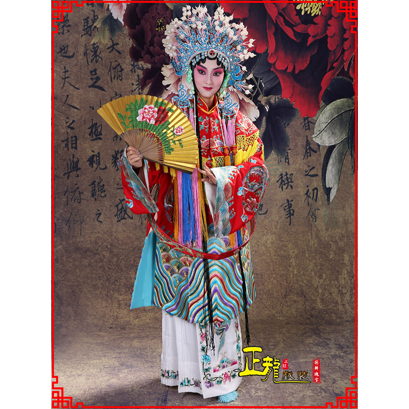 紫金凤袍杨贵妃贵妃醉酒 软绉团凤女蟒