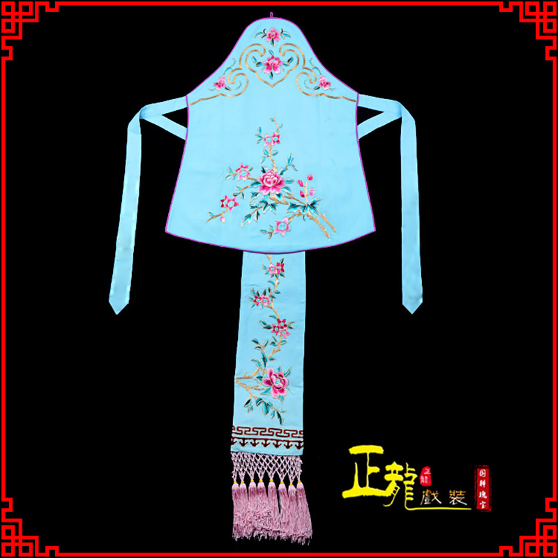 紫金花旦小姐丫鬟肚兜 软绉饭单四喜带